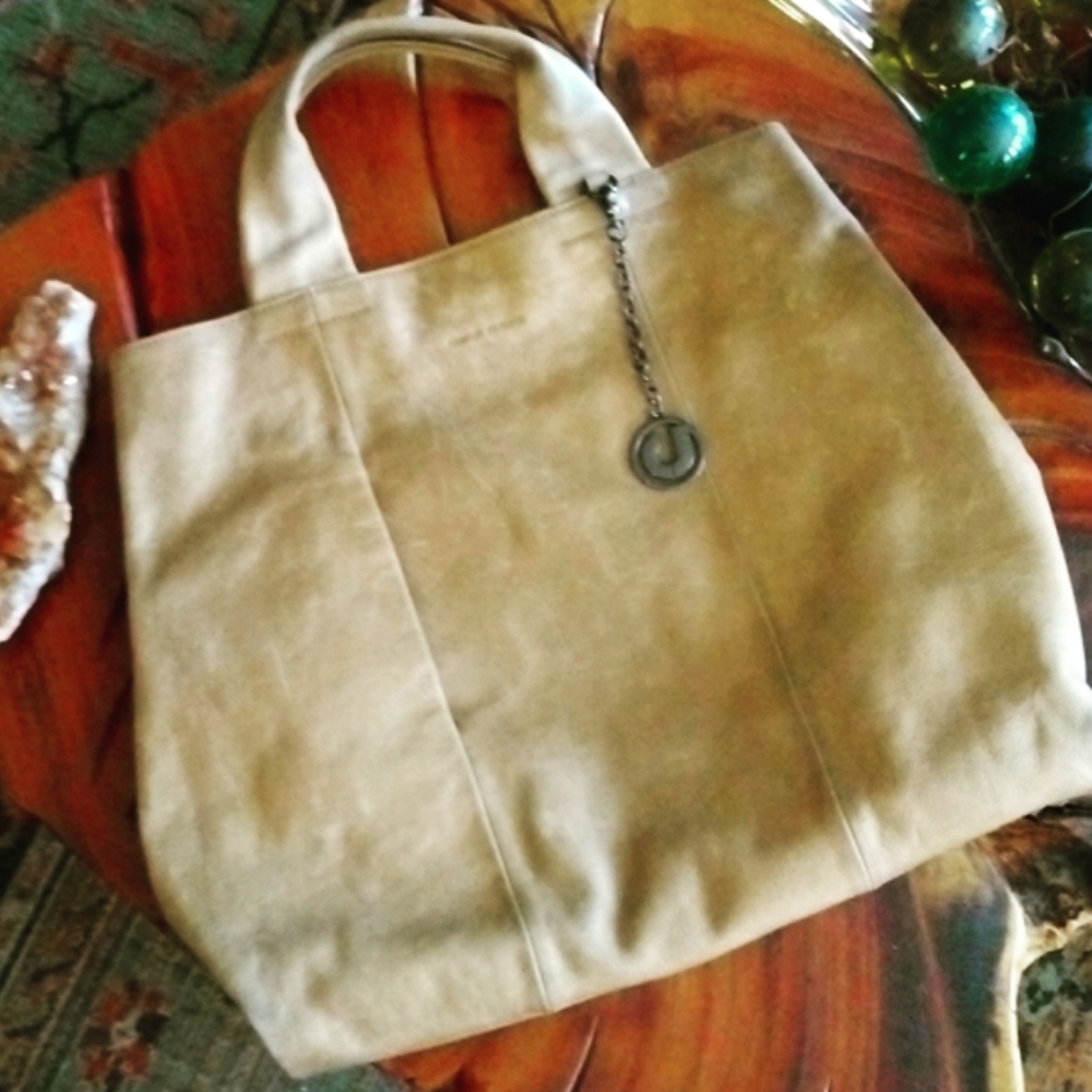 Charles Jourdan leather tote bag